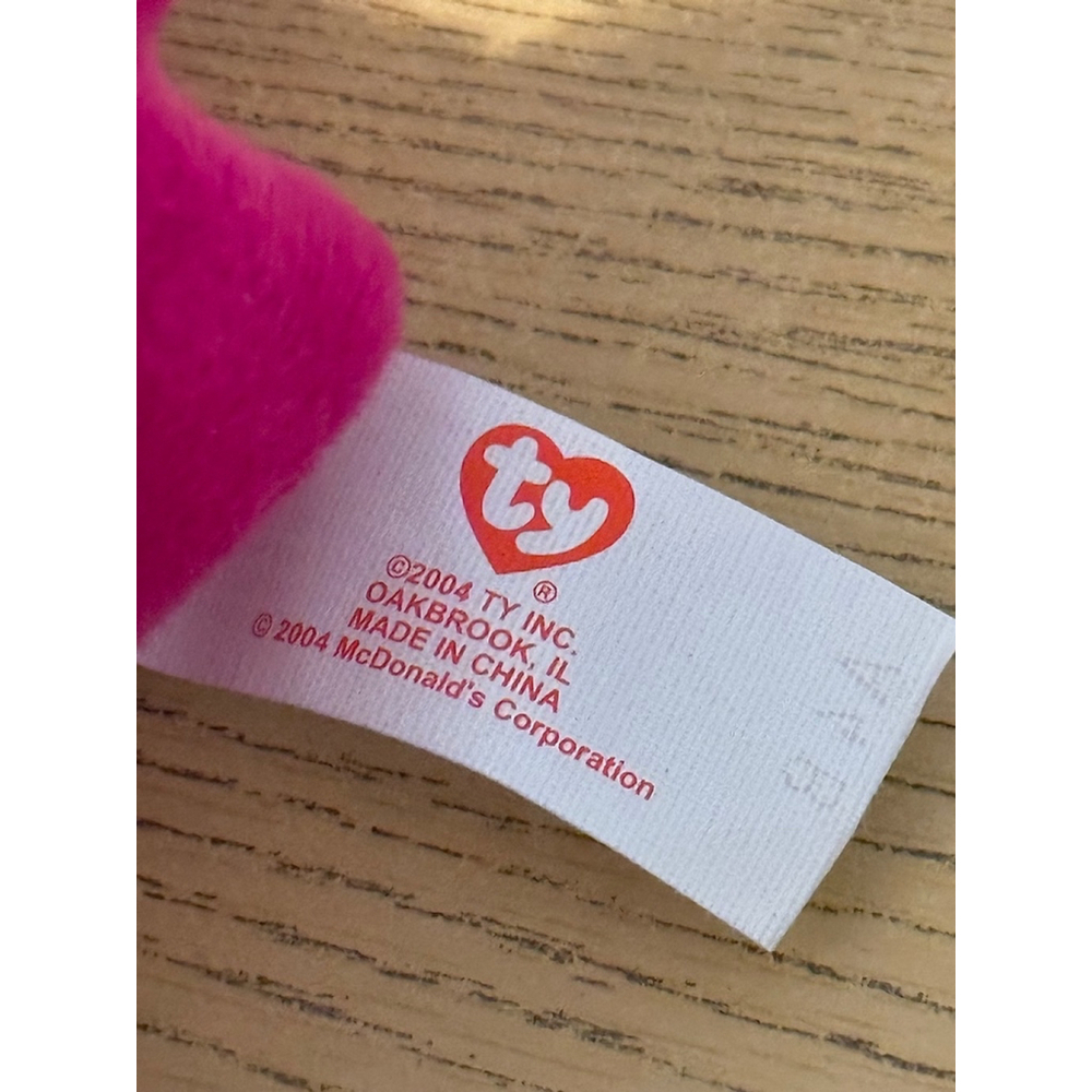 Burger the Bear, 2004 McDonald’s Ty Beanie Baby, Selling For $100+ - Picture 4 of 4